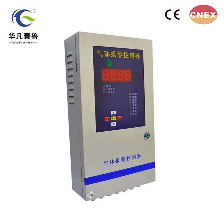 Industry use gas detection panel gas alarm detector controller
